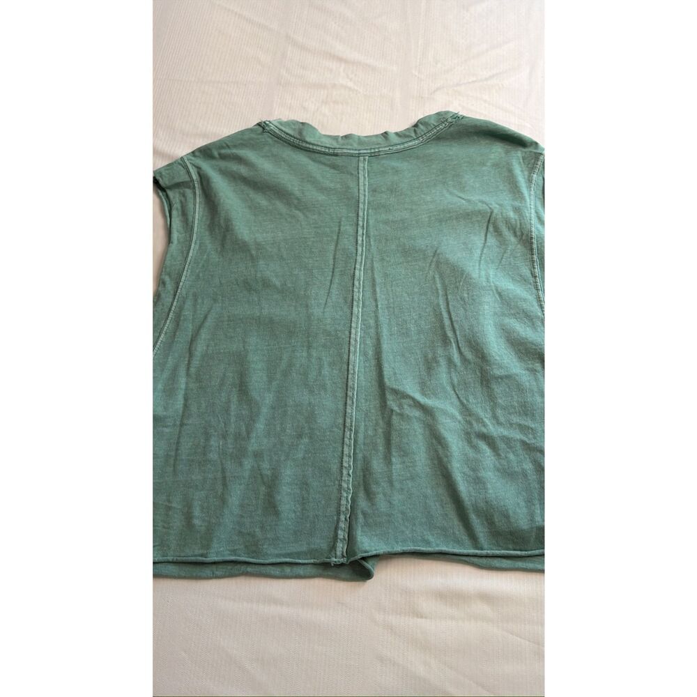Free People Movement Women's Emerald Aura Sleeveless Inspire Tank Sz Medium - Picture 5 of 7